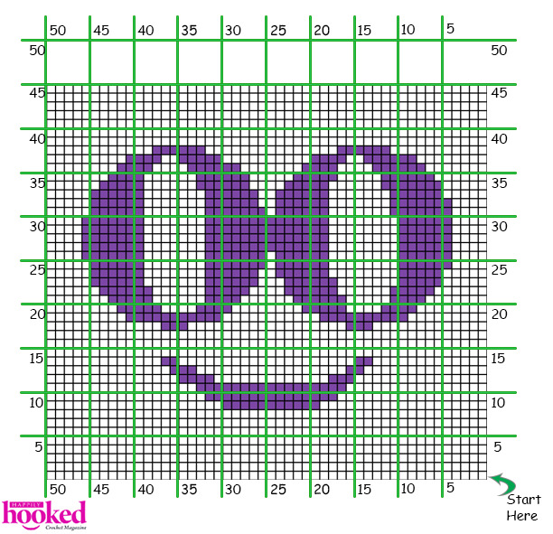 Happily Hooked Smile graph pattern
