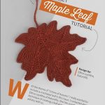 crochet Maple Leaf tutorial from HH