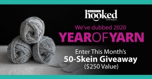 year of yarn happily hooked