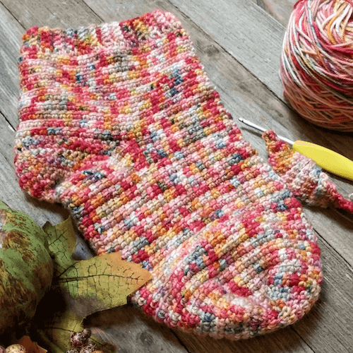 socks october crochet pattern