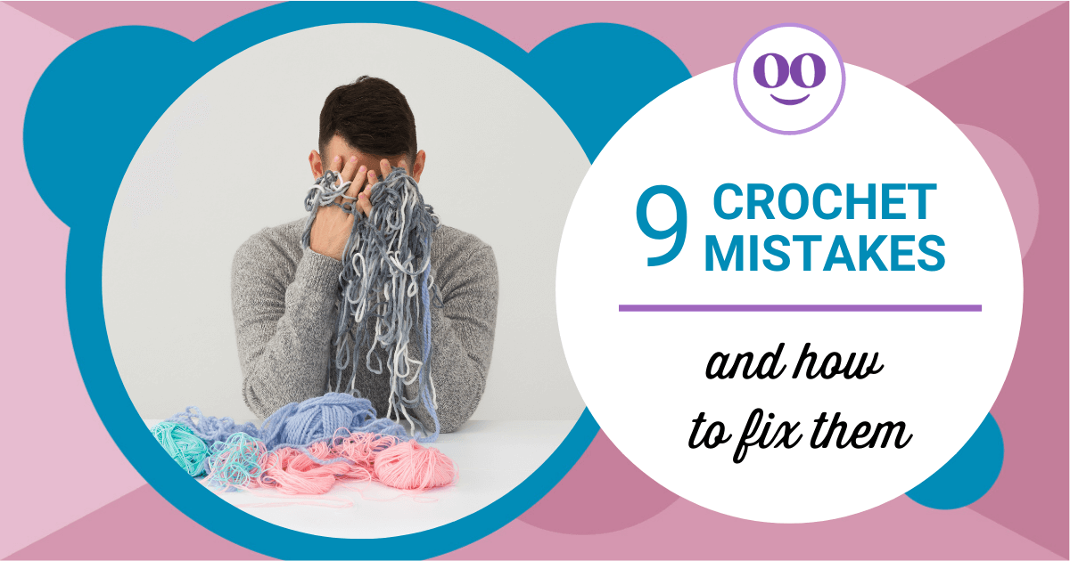 fix crochet mistakes graphic
