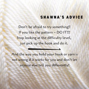shawnas crochet advice