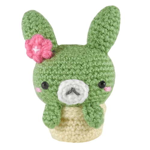 crochet cactus bunny amigurumi pattern free