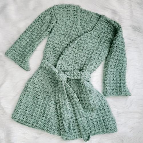 crochet robe pattern