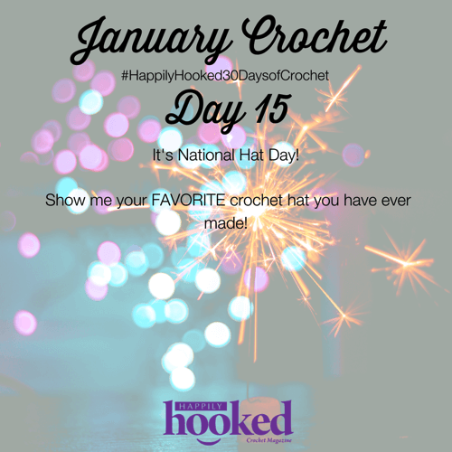 January 2021 Day 15 30 days crochet