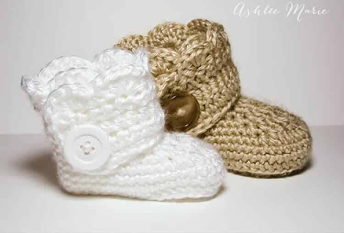 Crochet Wrap Around Boots