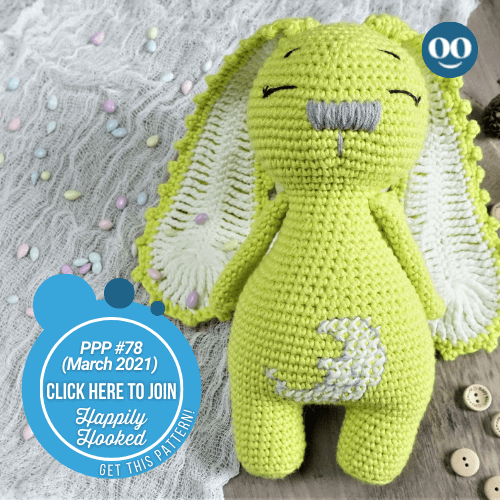 Pepper the Bunny top crochet Pattern Pack Pro March 2021