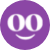 purple smile divider